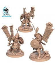 Warriors of the League - 6 Minis