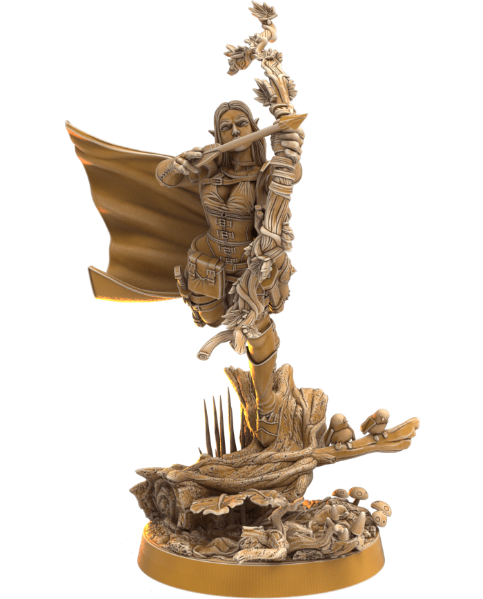 Exploradora Hazel Corylain|Dragon's Forge Miniatures|Exploradores