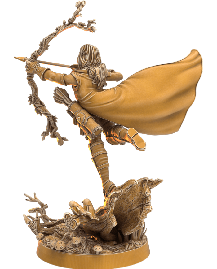 Exploradora Hazel Corylain|Dragon's Forge Miniatures|Exploradores