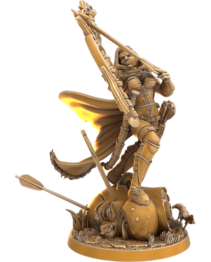 Ranger Eliana Narissa|Dragon's Forge Miniatures|Rangers