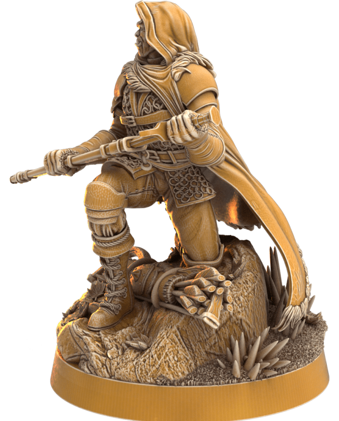Explorador Salgor Greybriar|Dragon's Forge Miniatures|Exploradores