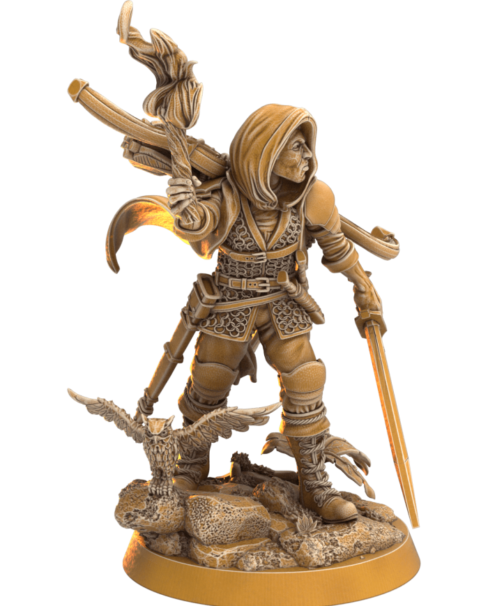 Ranger Rowan Grovewalker|Dragon's Forge Miniatures|Rangers