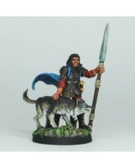 Ranger Kainaar Luprus with Wolf|Dragon's Forge Miniatures|Rangers