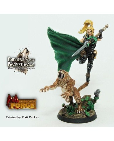 Bonded Ranger - Therine Proudspear with Direcat