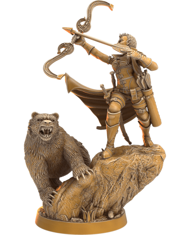 Bonded Ranger - Ursula Bearshot with Bear