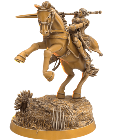 Mounted Ranger - Valkra Smotenhand on Horse