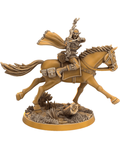Mounted Ranger - Mehendras Orolei on Horse