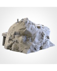 Sci Fi Bunker in Rocks