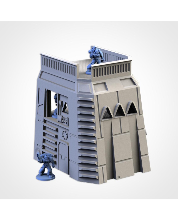 Sci Fi Defense Tower