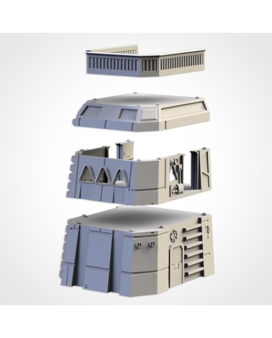 Sci Fi Defense Tower