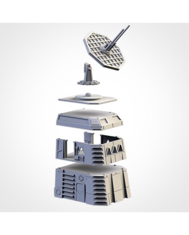 Sci Fi Defense Tower - C