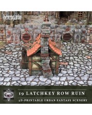 Ruinas de Latchkey Row de Hexengarde|Tired World Studio|Escenografia Mordheim