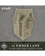 Edificio Ember Lane de Hexengarde|Tired World Studio|Escenografia Mordheim