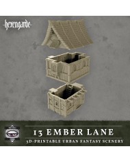 Ember Lane Building of Hexengarde City|Tired World Studio|Mordheim Terrain