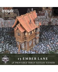 Edificio de la Calle de las Ascuas de Hexengarde|Tired World Studio|Escenografia Mordheim