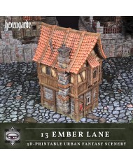 Edificio de la Calle de las Ascuas de Hexengarde|Tired World Studio|Escenografia Mordheim