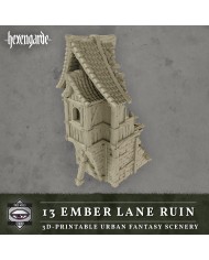 Ruinas de Ember Lane de Hexengarde|Tired World Studio|Escenografia Mordheim