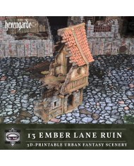 Ruinas de la Calle de las Ascuas de Hexengarde|Tired World Studio|Escenografia Mordheim
