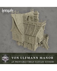 Von Ulfmann Manor Building of Hexengarde City|Tired World Studio|Mordheim Terrain
