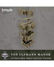Edificio de la Mansión Vol Ulfmann de Hexengarde|Tired World Studio|Escenografia Mordheim