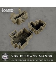 Edificio de la Mansión Vol Ulfmann de Hexengarde|Tired World Studio|Escenografia Mordheim