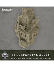 Edificio Turpentine Alley de Hexengarde|Tired World Studio|Escenografia Mordheim