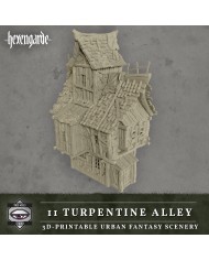 Turpentine Alley of Hexengarde City|Tired World Studio|Mordheim Terrain