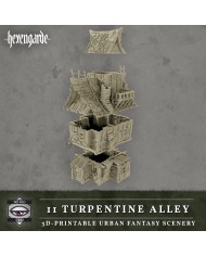 Edificio Turpentine Alley de Hexengarde|Tired World Studio|Escenografia Mordheim