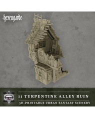 Ruinas del Callejón de la Trementina de Hexengarde|Tired World Studio|Escenografia Mordheim