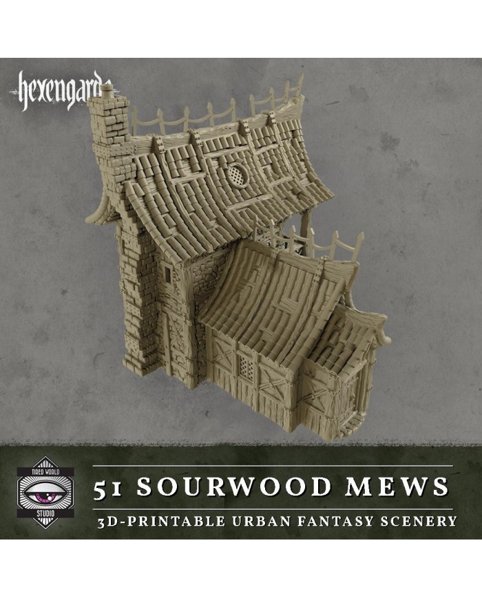 Sourwood Mews of Hexengarde City|Tired World Studio|Mordheim Terrain