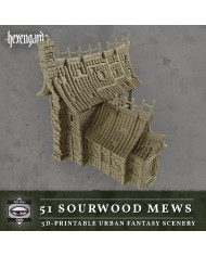 Sourwood Mews of Hexengarde City|Tired World Studio|Mordheim Terrain