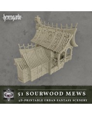 Sourwood Mews of Hexengarde City|Tired World Studio|Mordheim Terrain