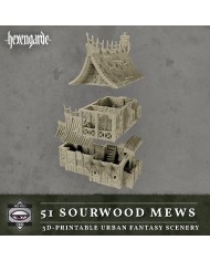 Sourwood Mews of Hexengarde City|Tired World Studio|Mordheim Terrain