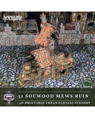 Ruinas de la Caballeriza Sourwood de Hexengarde|Tired World Studio|Escenografia Mordheim