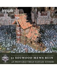 Ruinas de la Caballeriza Sourwood de Hexengarde|Tired World Studio|Escenografia Mordheim