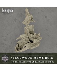 Sourwood Mews Ruin of Hexengarde City|Tired World Studio|Mordheim Terrain
