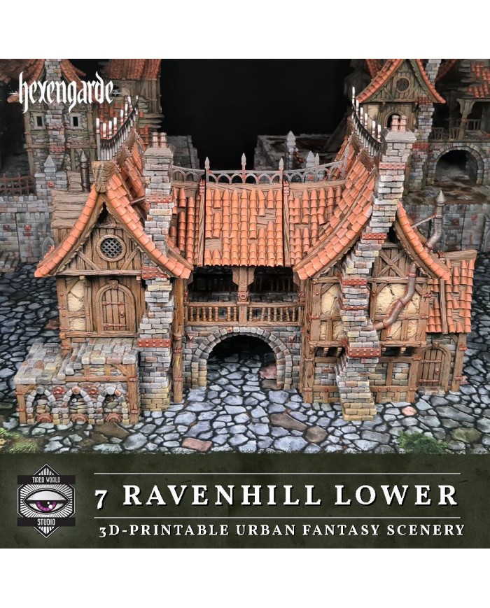 Edificio Ravenhill Lower de Hexengarde|Tired World Studio|Escenografia Mordheim