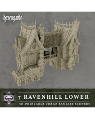 Ravenhill Lower of Hexengarde City|Tired World Studio|Mordheim Terrain