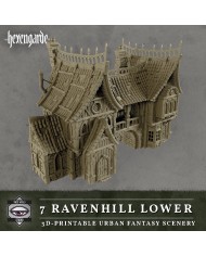 Ravenhill Lower of Hexengarde City|Tired World Studio|Mordheim Terrain