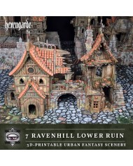 Ruinas de la Colina del Cuervo Baja de Hexengarde|Tired World Studio|Escenografia Mordheim
