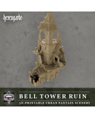 Ruinas del Campanario de Hexengarde|Tired World Studio|Escenografia Mordheim