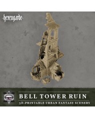 Bell Tower Ruin of Hexengarde City|Tired World Studio|Mordheim Terrain