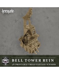 Bell Tower Ruin of Hexengarde City|Tired World Studio|Mordheim Terrain