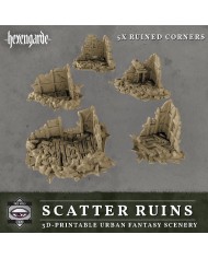 Walkways of Hexengarde City (x4)