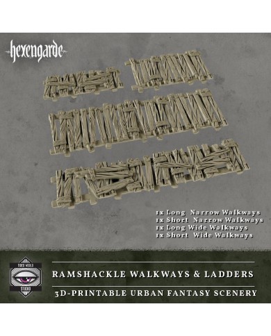 Ciudad de Hexengarde - Pasarelas - Set A