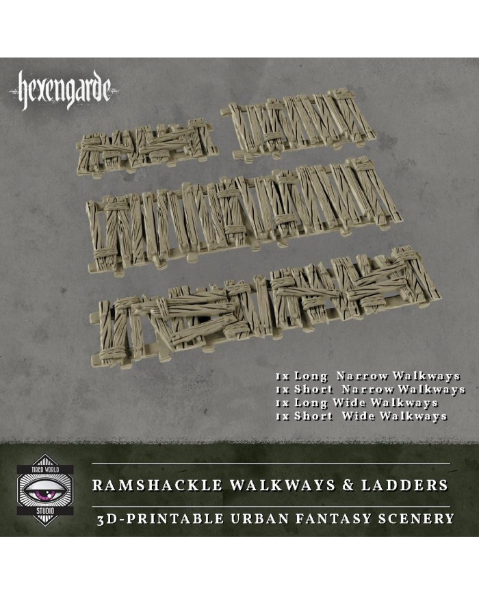 Ciudad de Hexengarde - Pasarelas - Set A