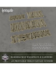 Scaffolding and Ladder of Hexengarde City