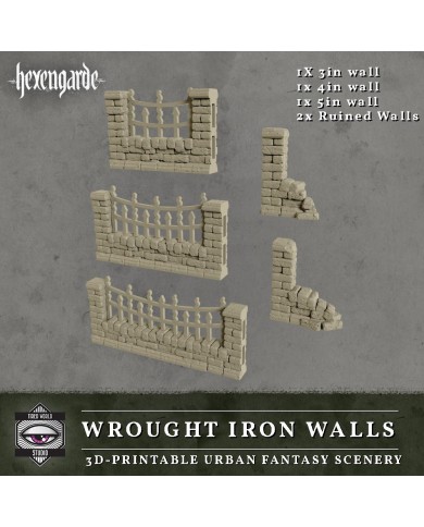 Wrought Iron Walls of Hexengarde City