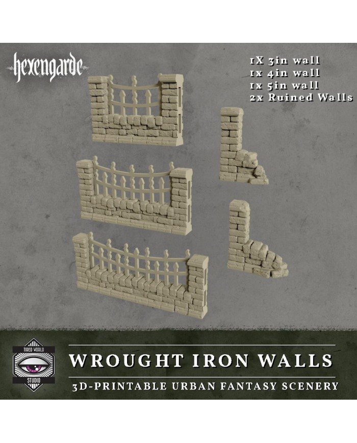 Wrought Iron Walls of Hexengarde City