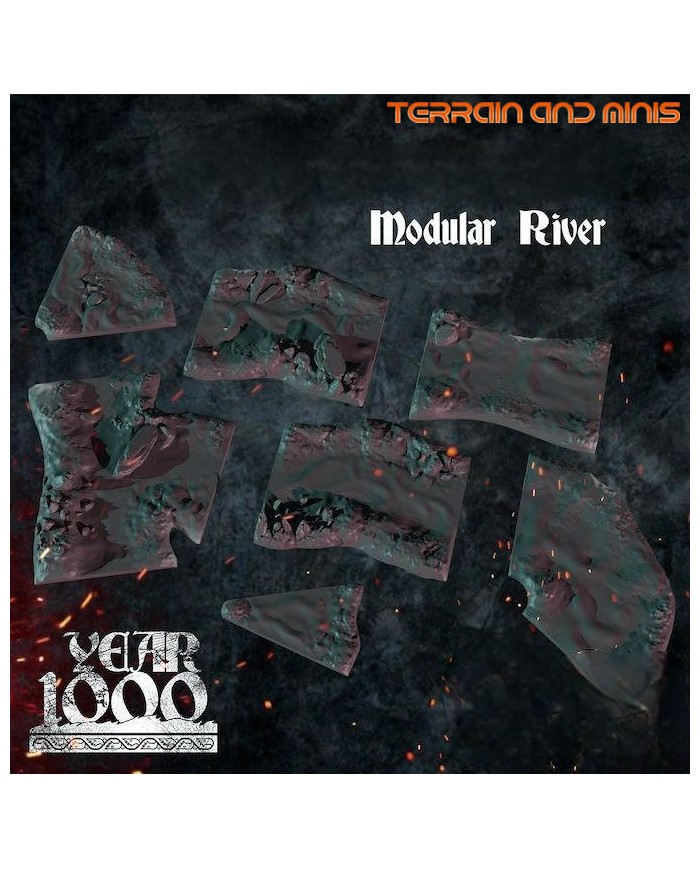 Modular River - 7 pieces set